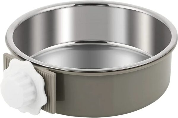 pet hanging stainless pet bowl