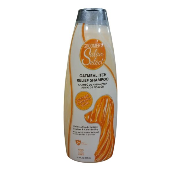salon select oatmeal itch shampoo 544ml