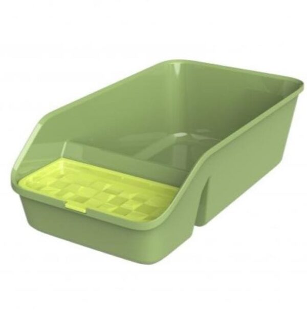 cat litter box open high slide med bo6